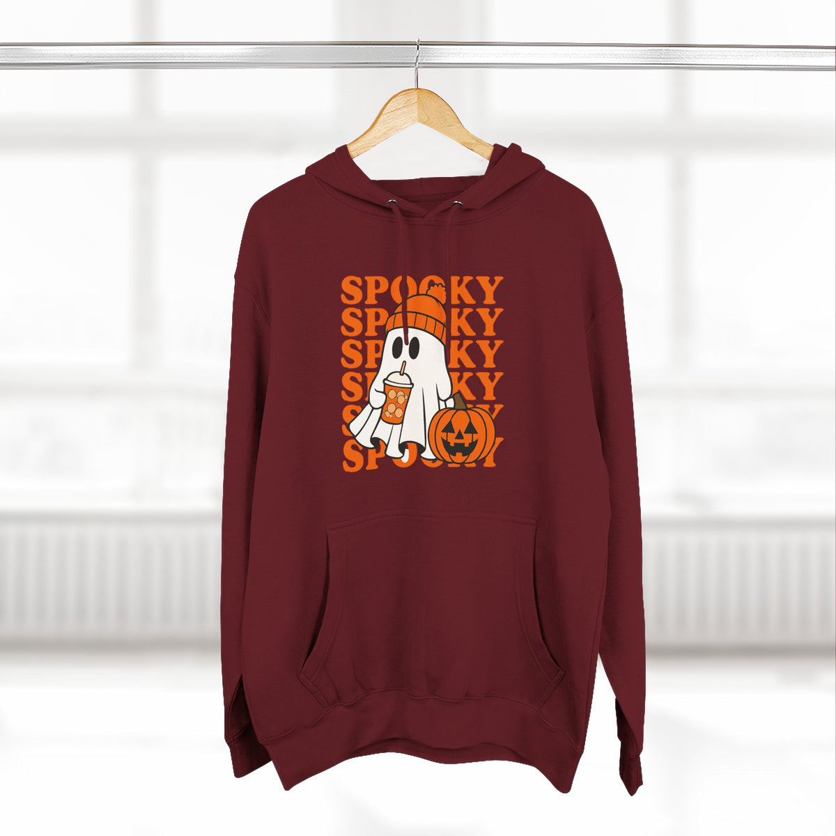 Spooky Ghost Pumpkin Hoodie