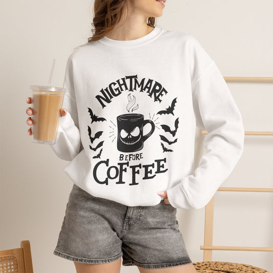 Nightmare Before Coffee Sweatshirt