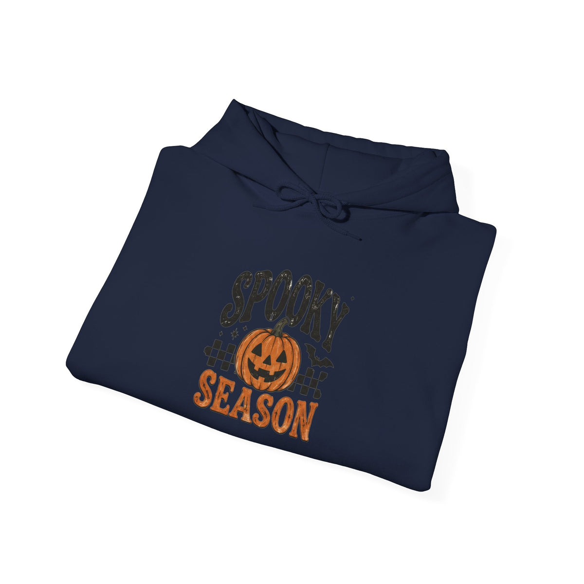 Spooky Season Hoodie — Pumpkin Retro Racing Halloween Sweatshirt