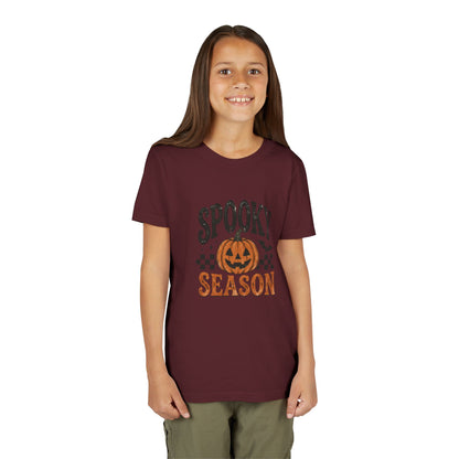 Youth ‘Spooky Season’ Halloween T-Shirt — Pumpkin Graphic Tee