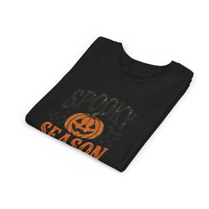Youth ‘Spooky Season’ Halloween T-Shirt — Pumpkin Graphic Tee