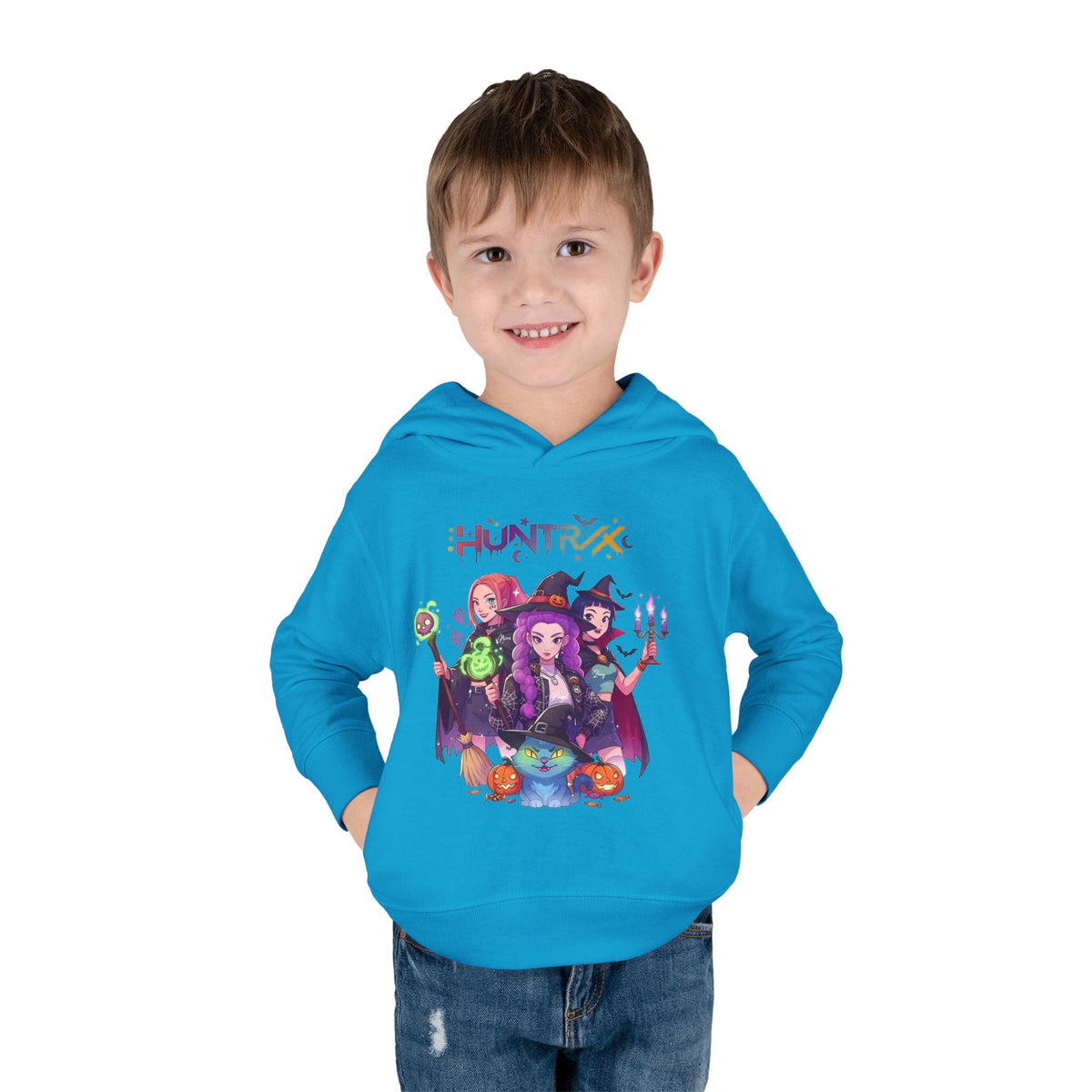 Kids Halloween Witch Trio Hoodie