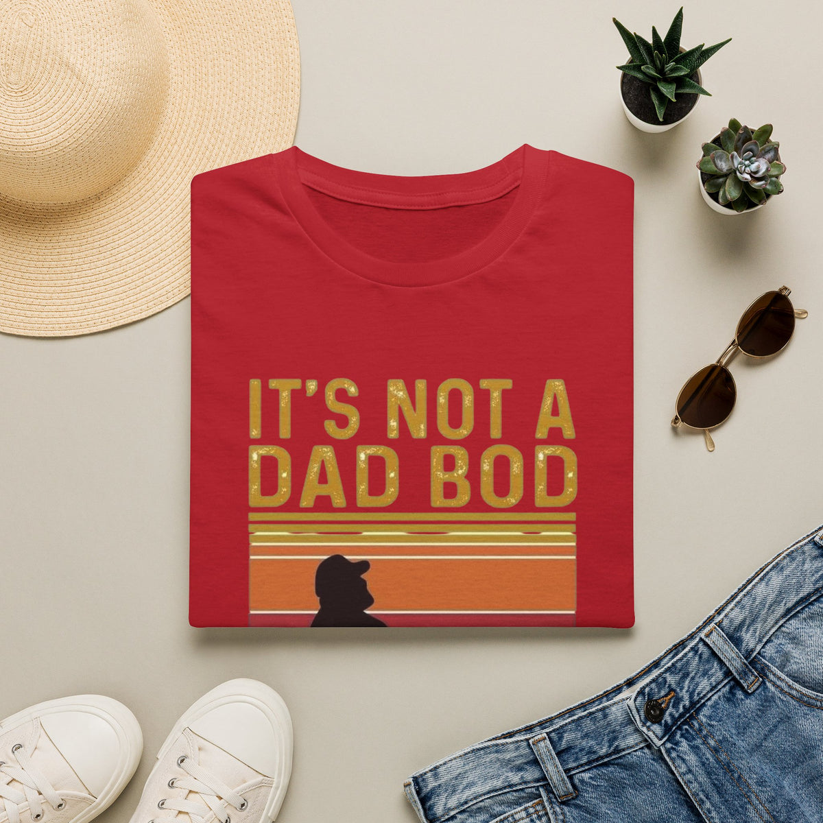 It's Not a Dad Bod, It's a Father Figure T-Shirt