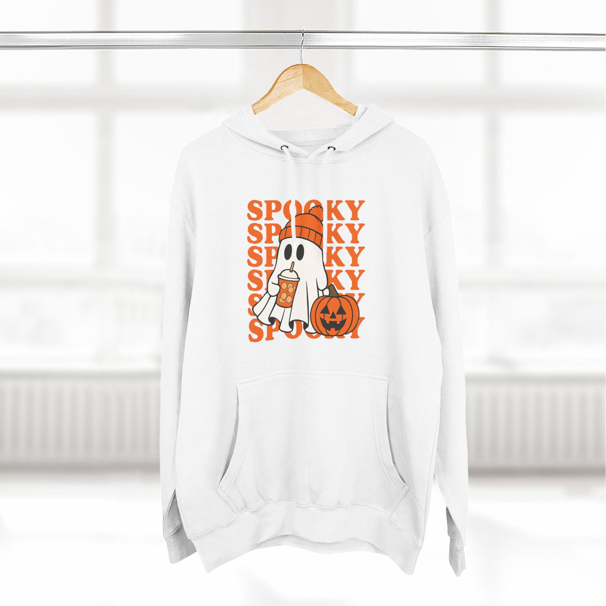 Spooky Ghost Pumpkin Hoodie