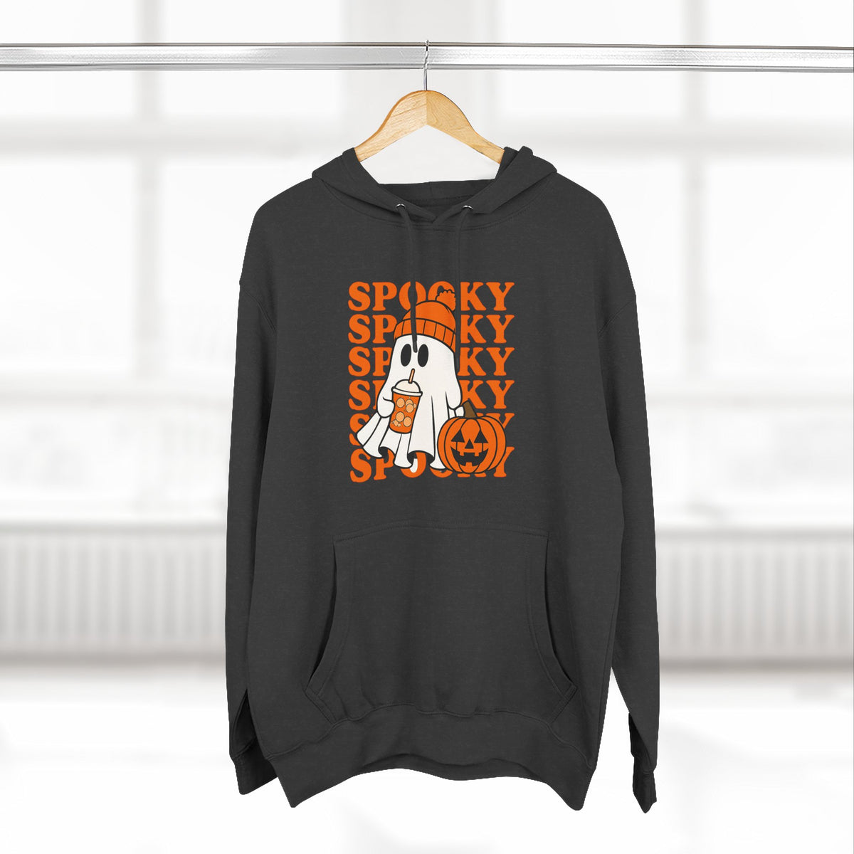 Spooky Ghost Pumpkin Hoodie