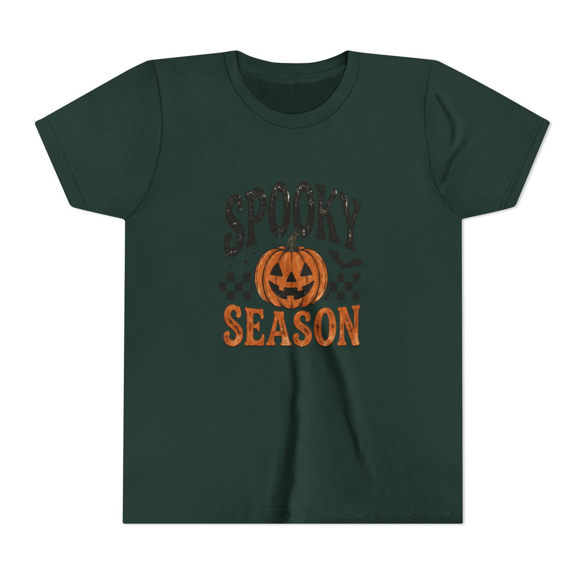 Youth ‘Spooky Season’ Halloween T-Shirt — Pumpkin Graphic Tee