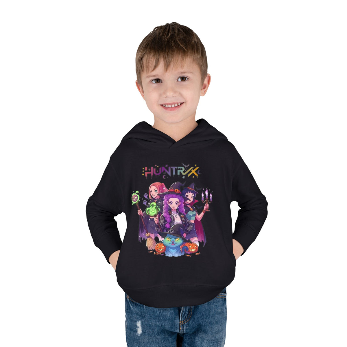 Kids Halloween Witch Trio Hoodie