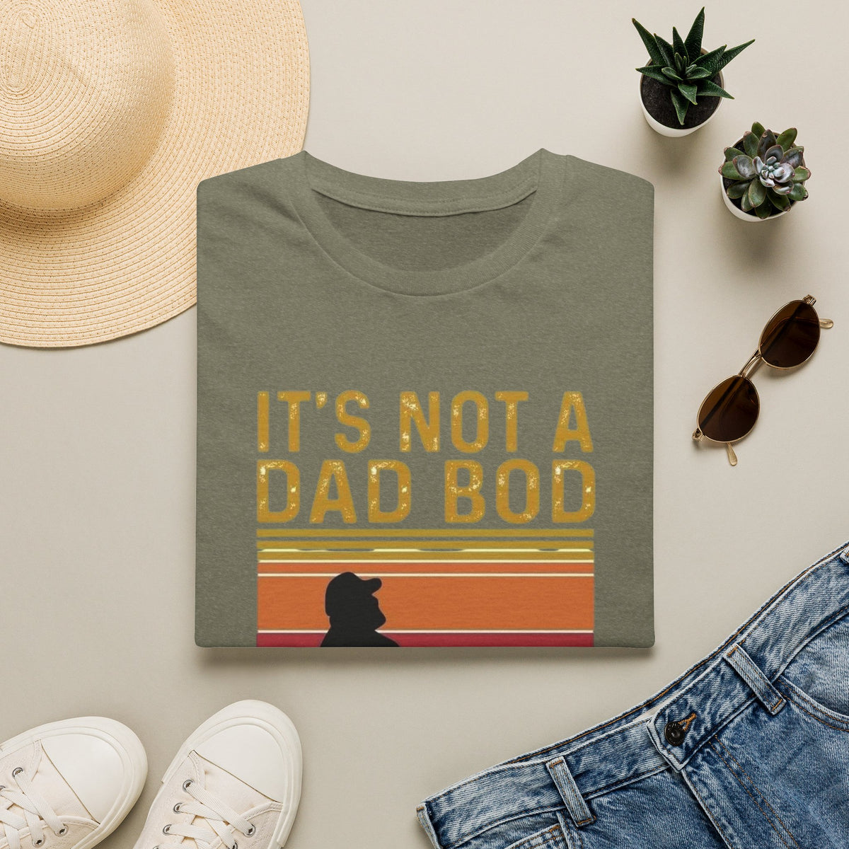 It's Not a Dad Bod, It's a Father Figure T-Shirt