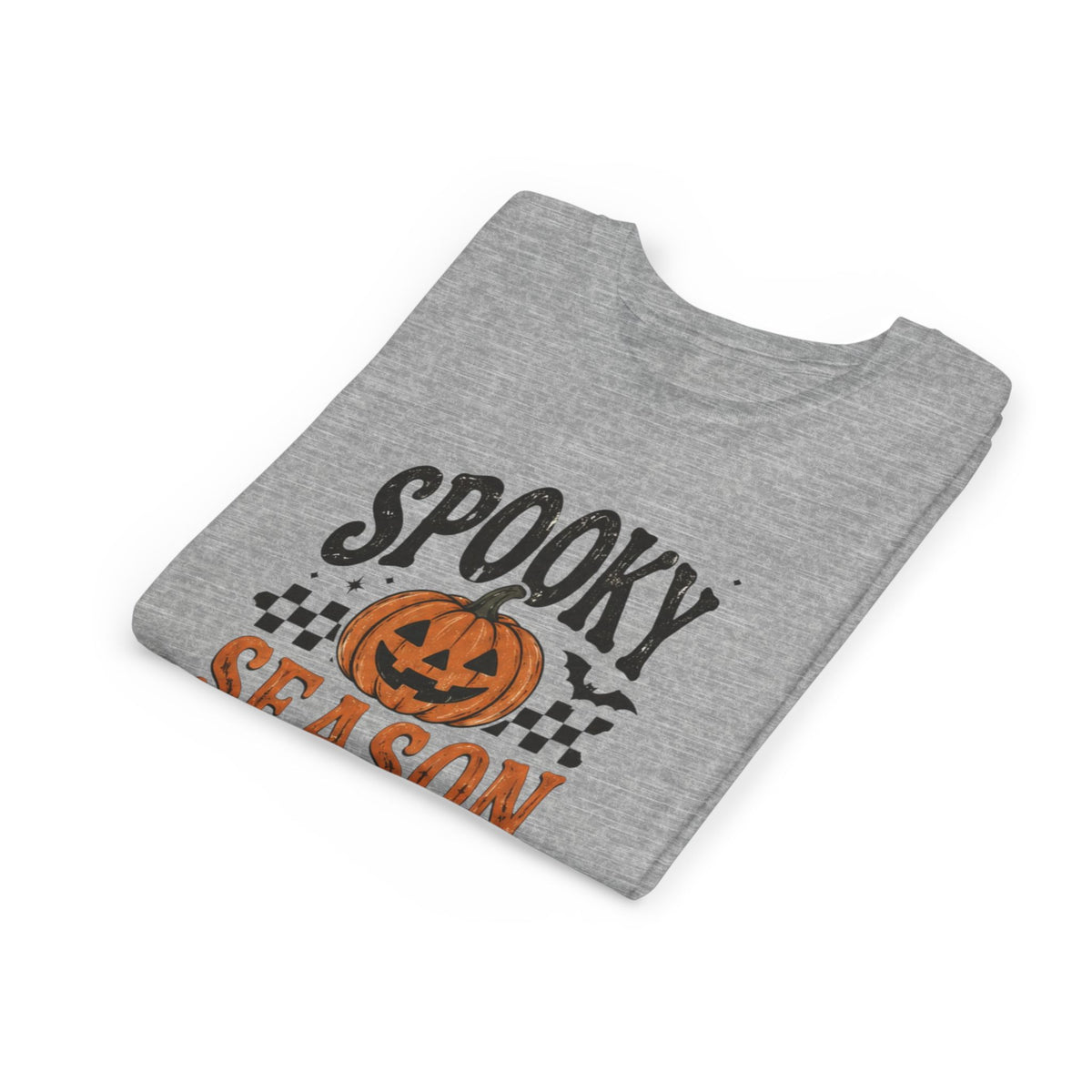 Youth ‘Spooky Season’ Halloween T-Shirt — Pumpkin Graphic Tee
