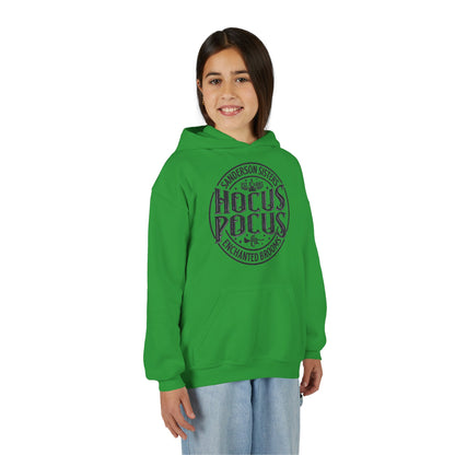 Hocus Pocus Sanderson Sisters Magical Spell Design Youth Hoodie