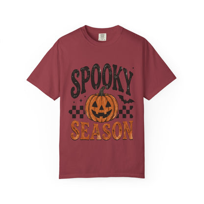 Spooky Season T-Shirt — Vintage Pumpkin Halloween Tee