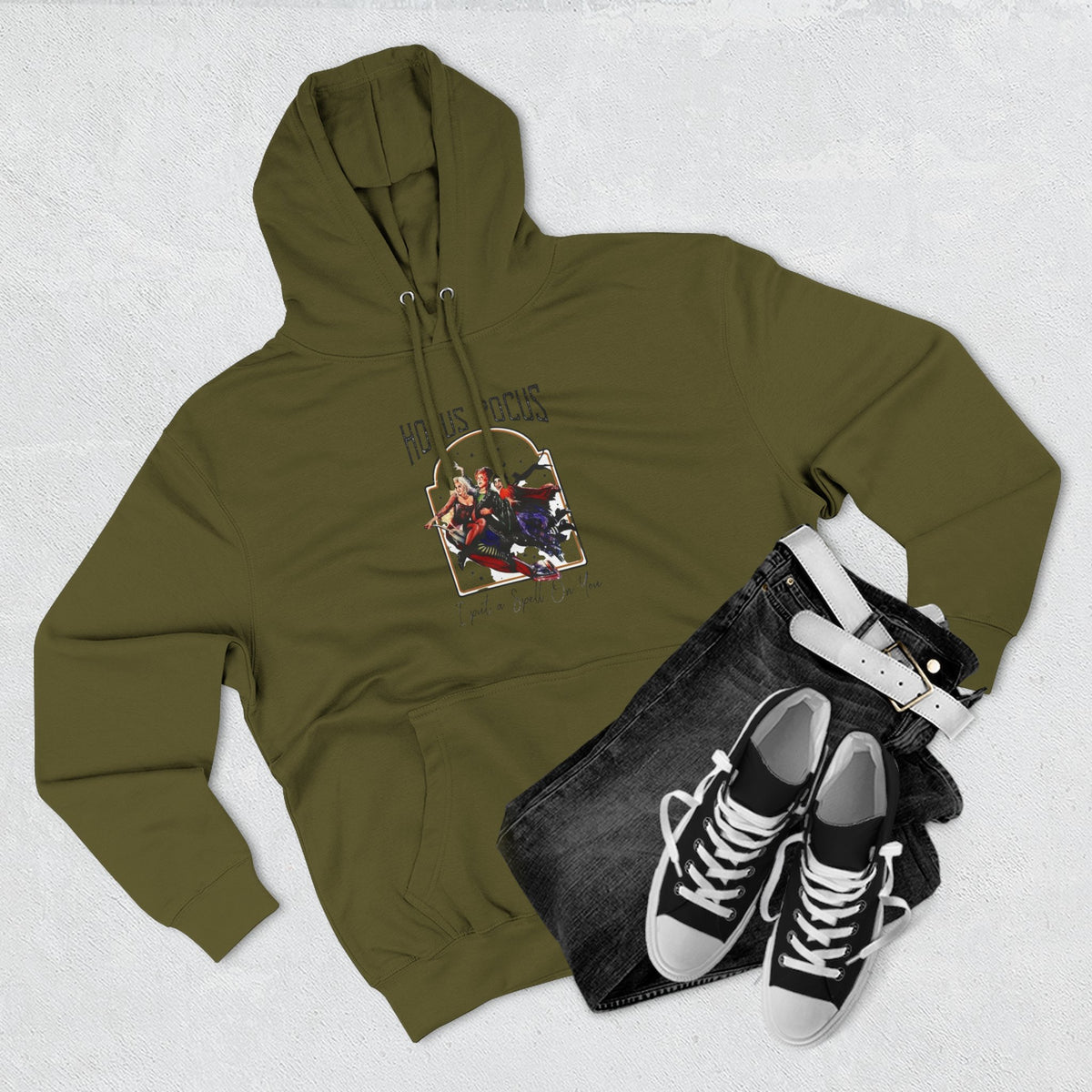 Hocus Pocus Vintage Witch Hoodie