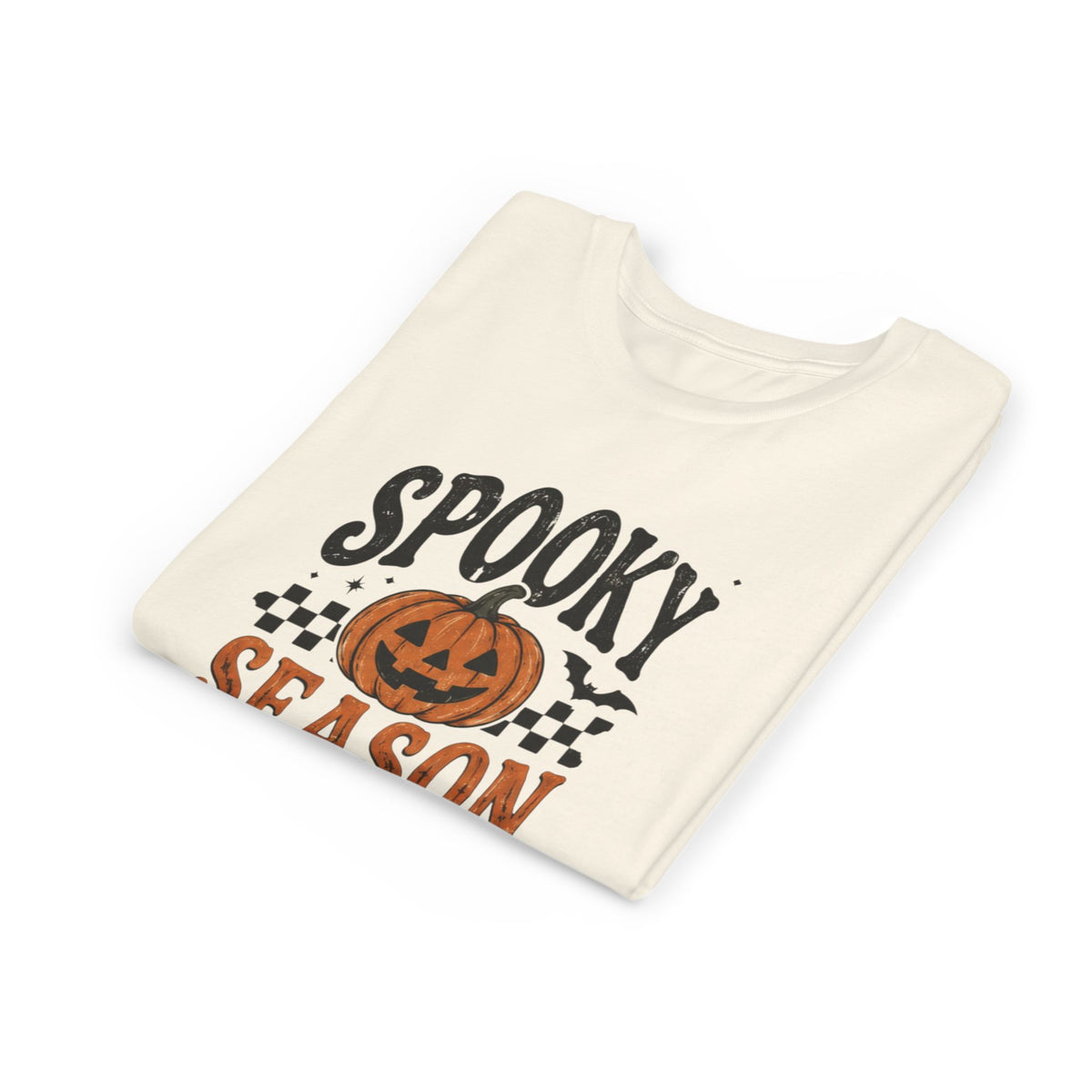 Youth ‘Spooky Season’ Halloween T-Shirt — Pumpkin Graphic Tee
