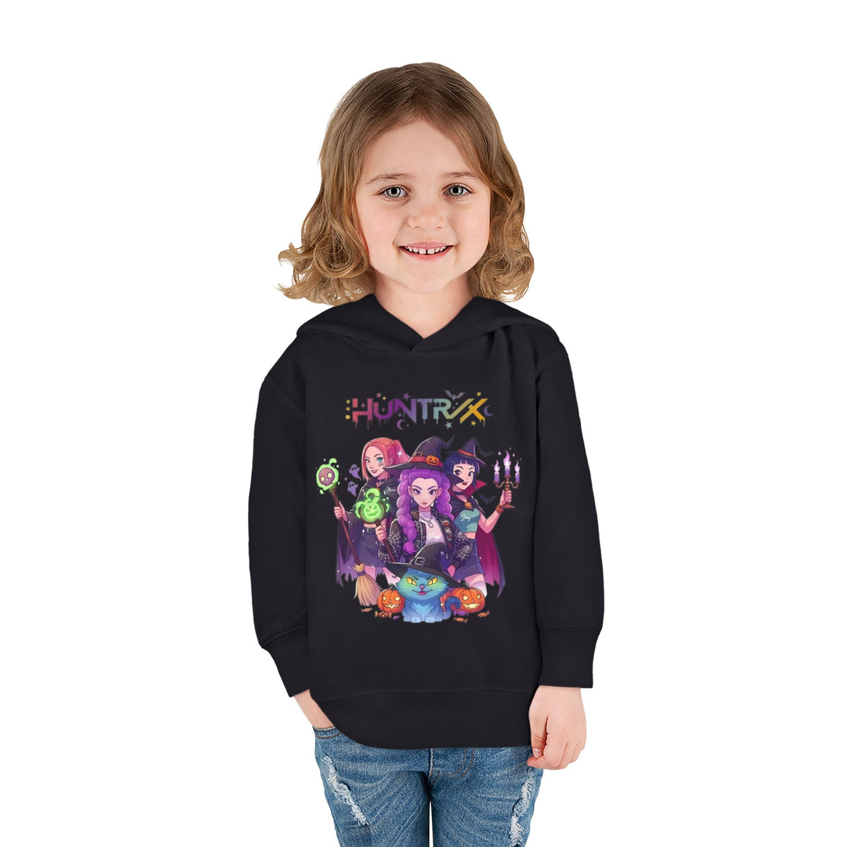 Kids Halloween Witch Trio Hoodie