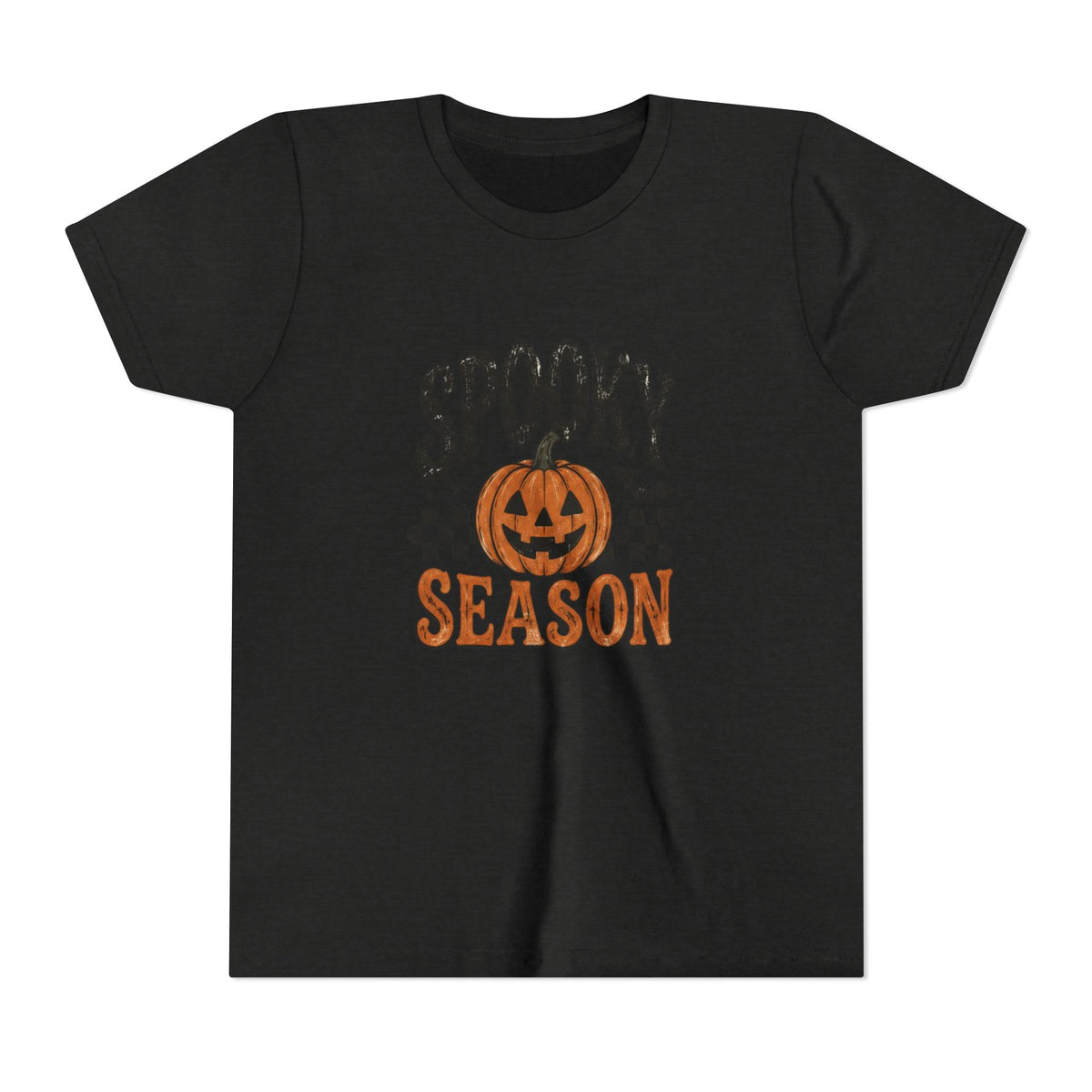 Youth ‘Spooky Season’ Halloween T-Shirt — Pumpkin Graphic Tee