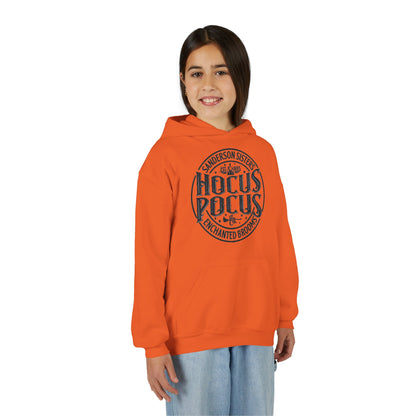 Hocus Pocus Sanderson Sisters Magical Spell Design Youth Hoodie