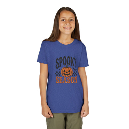 Youth ‘Spooky Season’ Halloween T-Shirt — Pumpkin Graphic Tee
