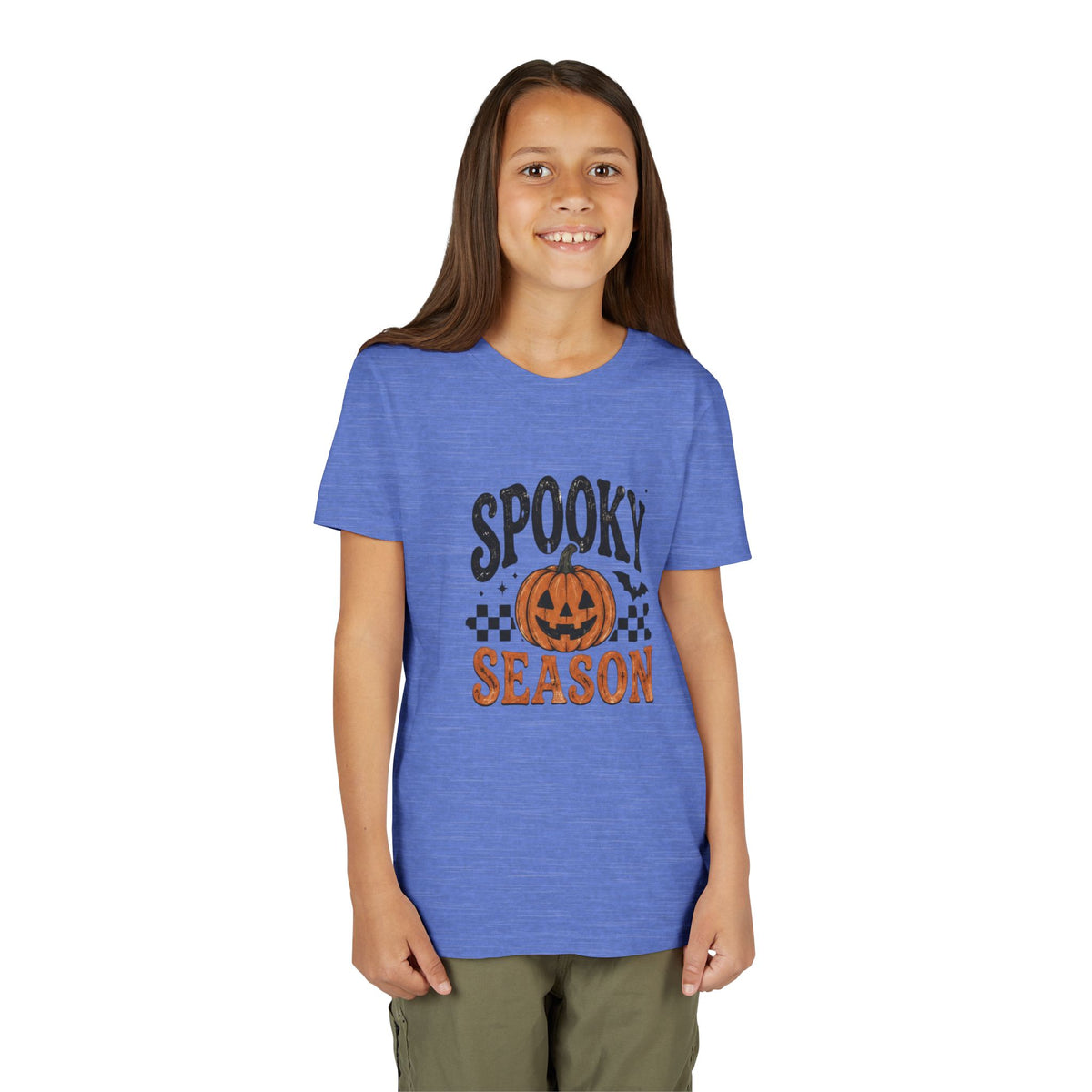 Youth ‘Spooky Season’ Halloween T-Shirt — Pumpkin Graphic Tee