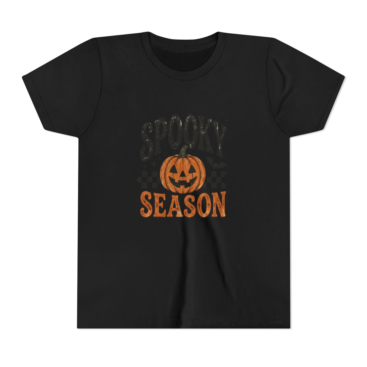 Youth ‘Spooky Season’ Halloween T-Shirt — Pumpkin Graphic Tee