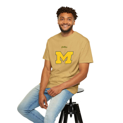 Go Blue M Block Letter T-Shirt | Collegiate Logo Tee