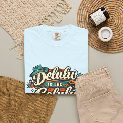 Delulu is the Solulu Retro Graphic Tee