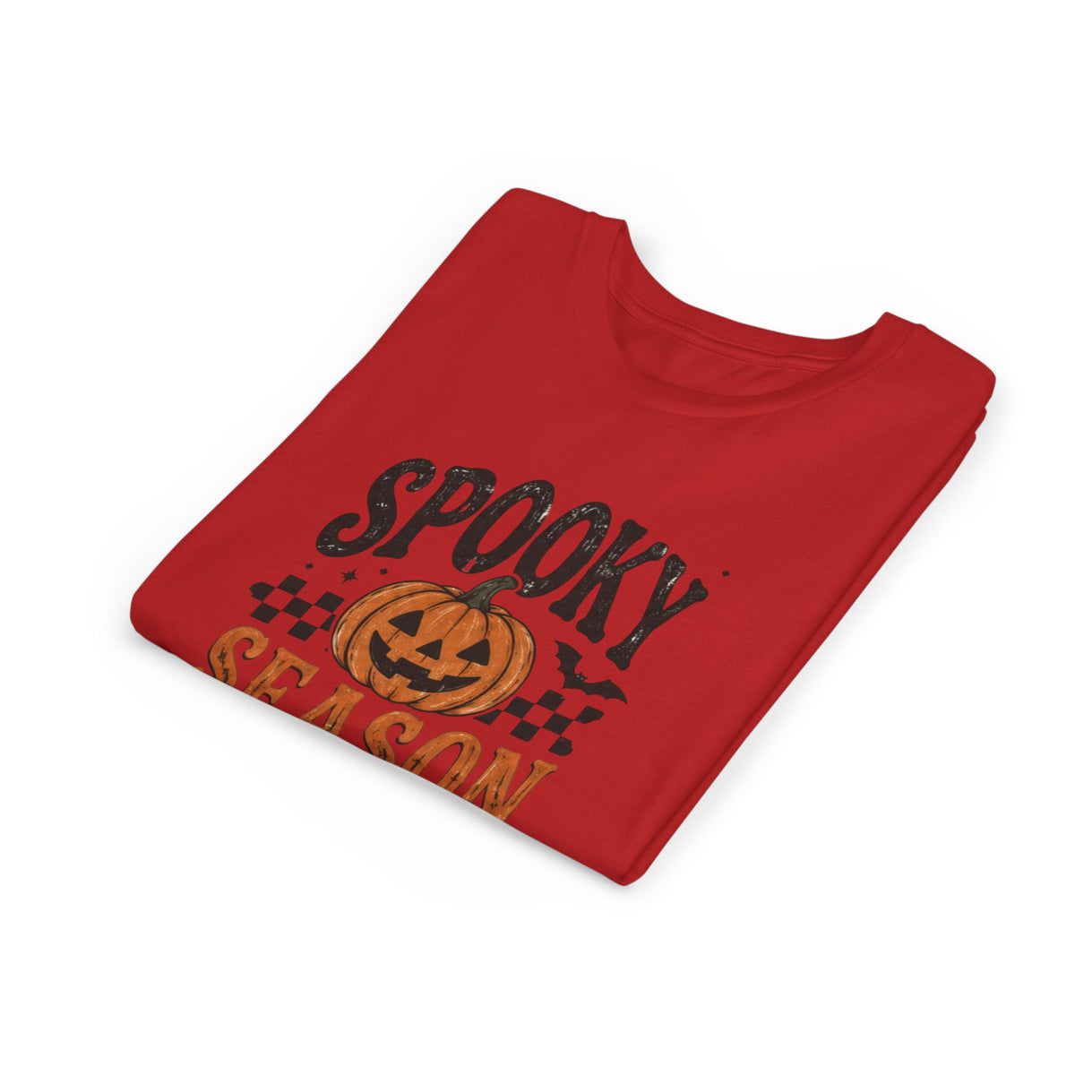 Youth ‘Spooky Season’ Halloween T-Shirt — Pumpkin Graphic Tee