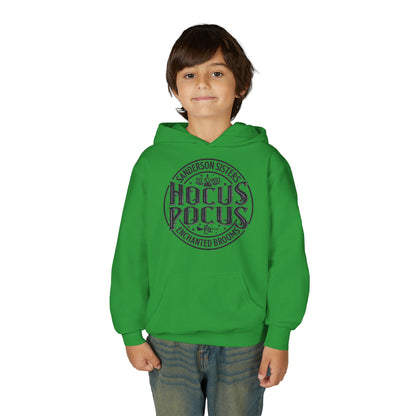 Hocus Pocus Sanderson Sisters Magical Spell Design Youth Hoodie