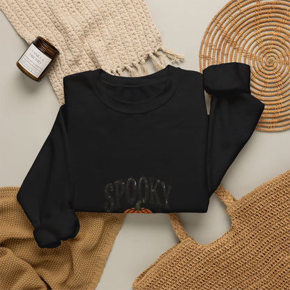 Spooky Season Sweatshirt — Vintage Pumpkin Halloween Crewneck