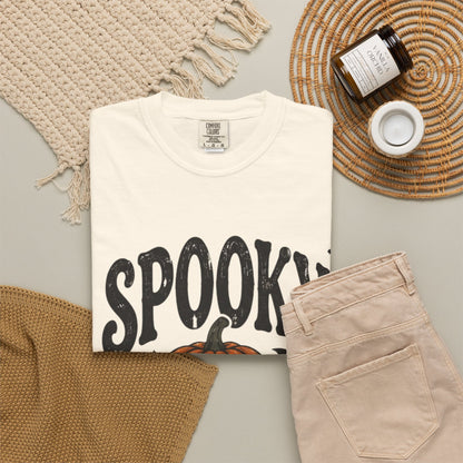 Spooky Season T-Shirt — Vintage Pumpkin Halloween Tee