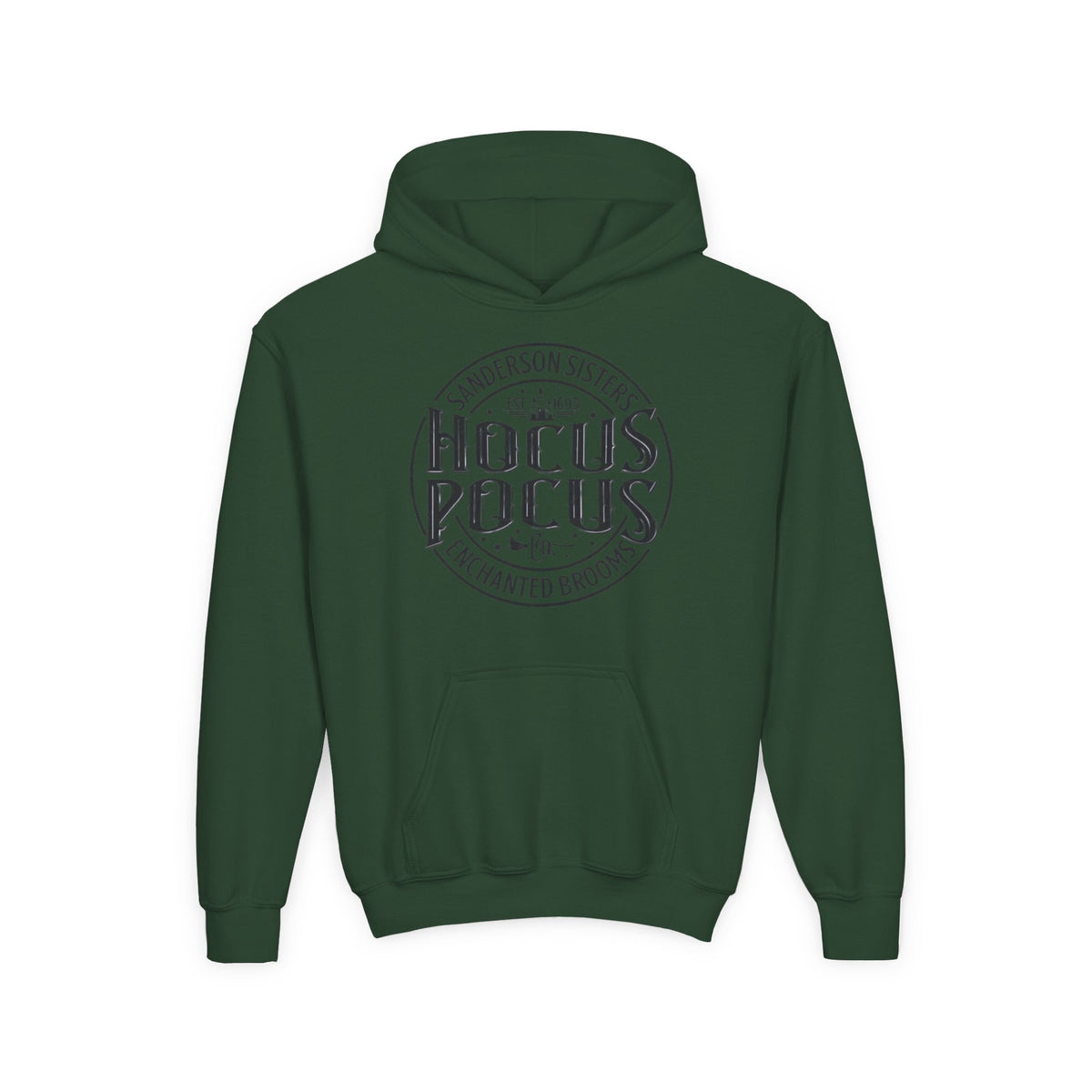 Hocus Pocus Sanderson Sisters Magical Spell Design Youth Hoodie