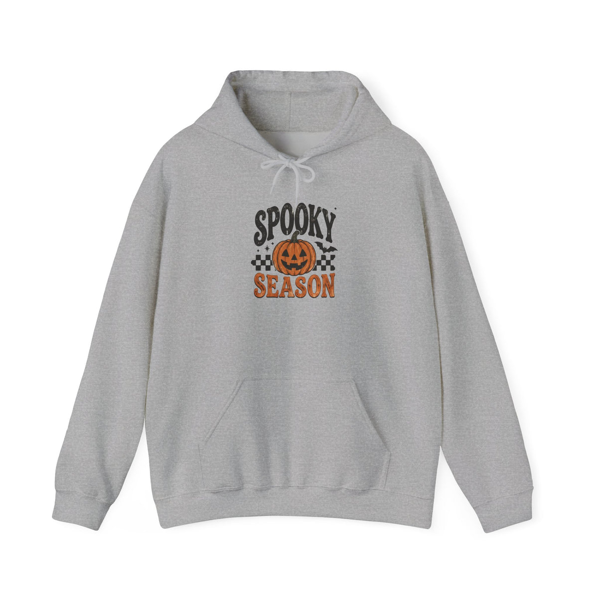 Spooky Season Hoodie — Pumpkin Retro Racing Halloween Sweatshirt