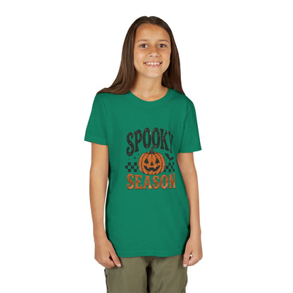 Youth ‘Spooky Season’ Halloween T-Shirt — Pumpkin Graphic Tee