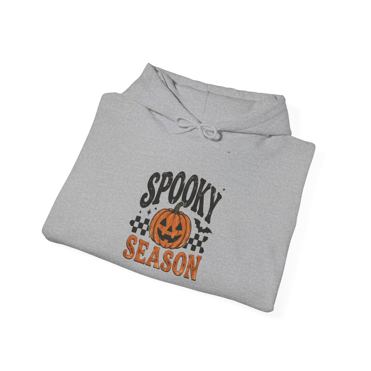 Spooky Season Hoodie — Pumpkin Retro Racing Halloween Sweatshirt