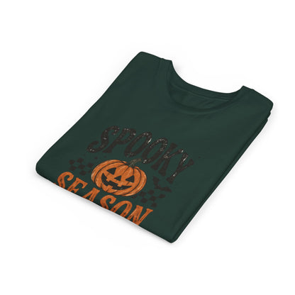 Youth ‘Spooky Season’ Halloween T-Shirt — Pumpkin Graphic Tee