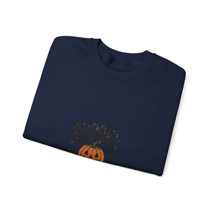 Spooky Season Sweatshirt — Vintage Pumpkin Halloween Crewneck