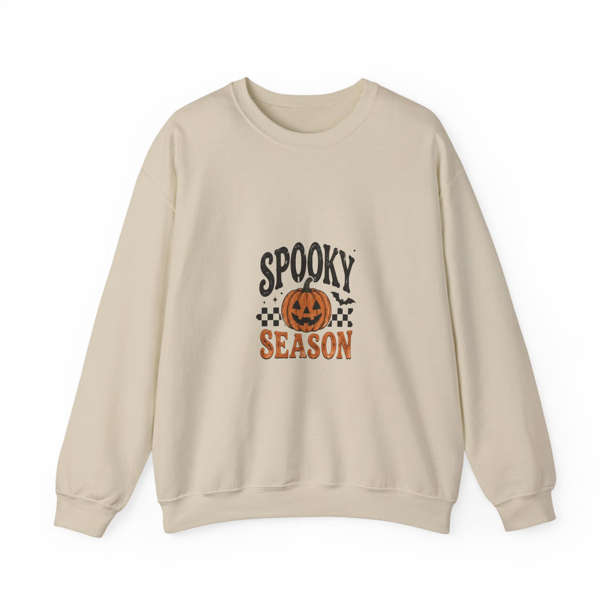 Spooky Season Sweatshirt — Vintage Pumpkin Halloween Crewneck