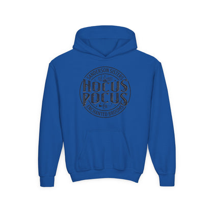 Hocus Pocus Sanderson Sisters Magical Spell Design Youth Hoodie