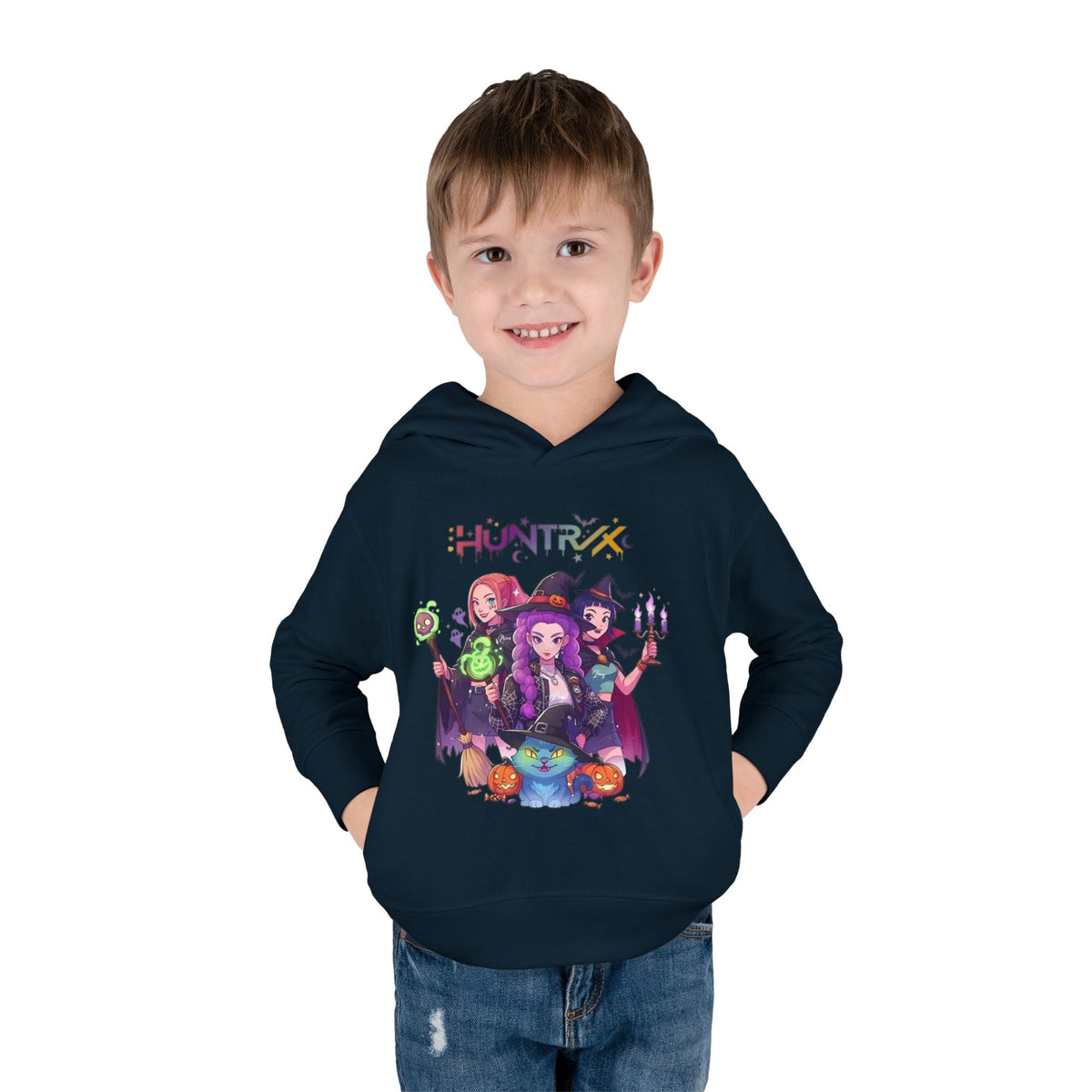 Kids Halloween Witch Trio Hoodie