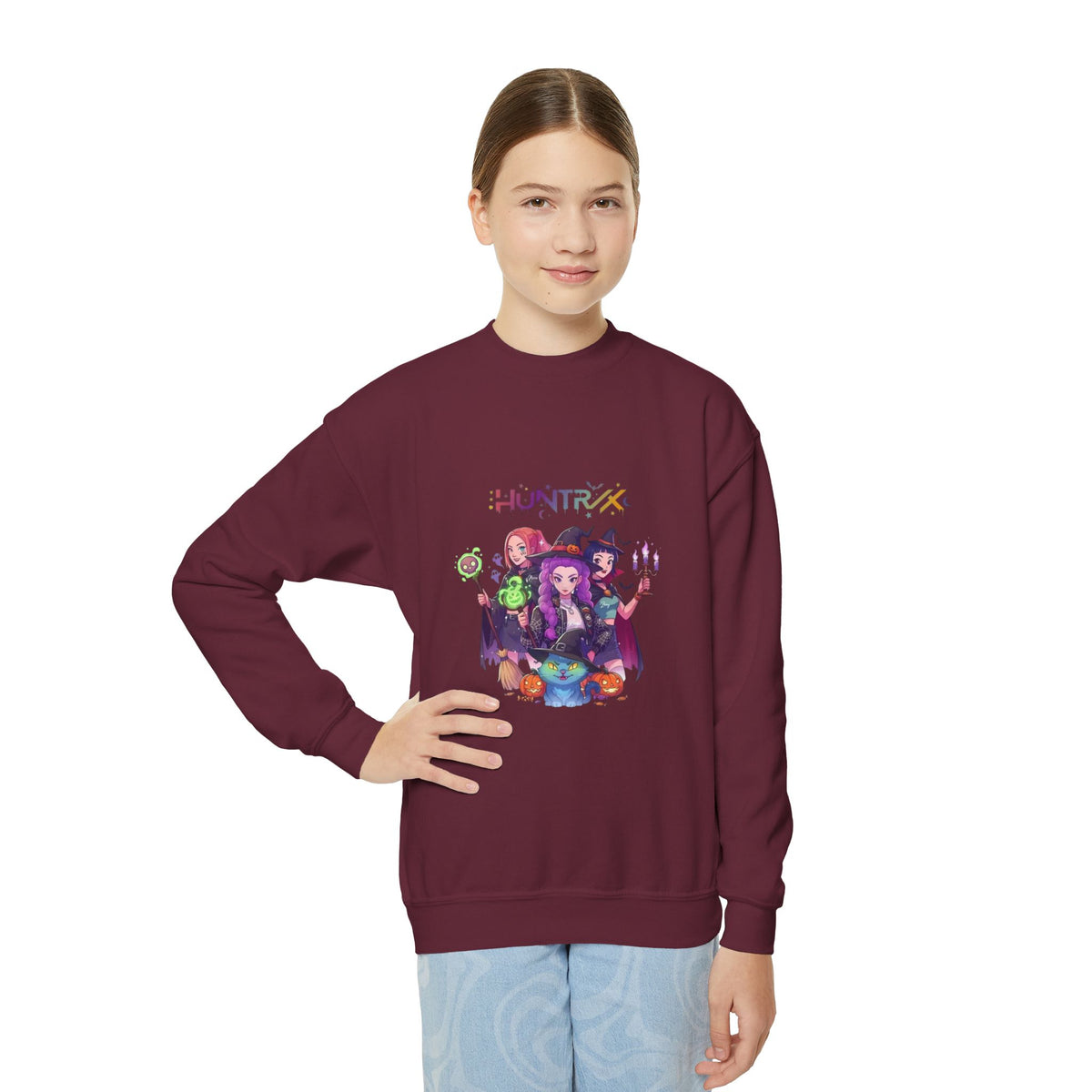 Witchy Kids Crewneck Sweatshirt