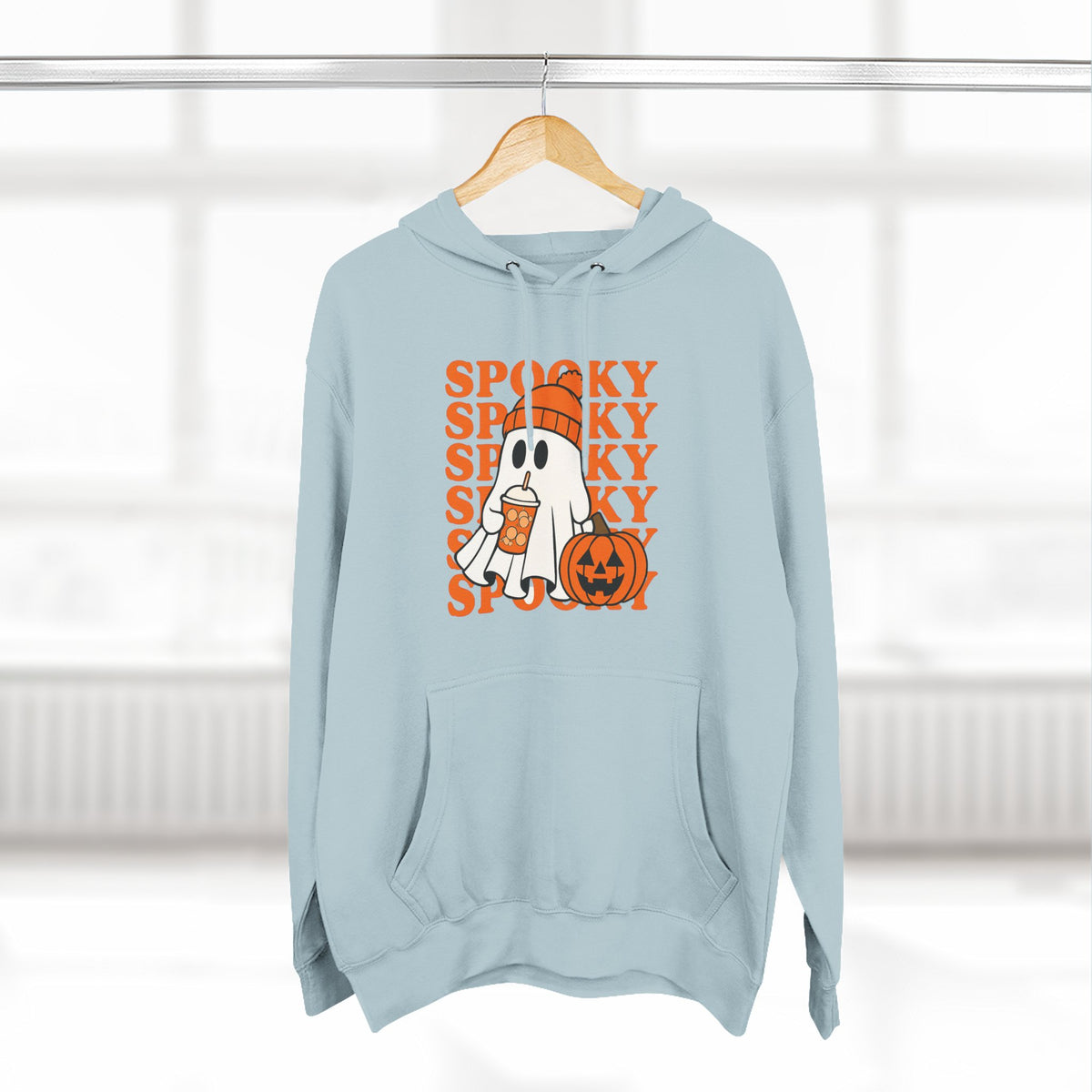 Spooky Ghost Pumpkin Hoodie