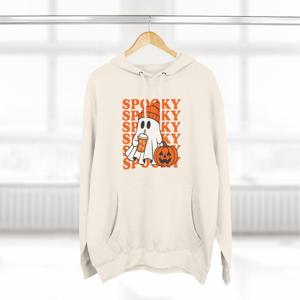 Spooky Ghost Pumpkin Hoodie
