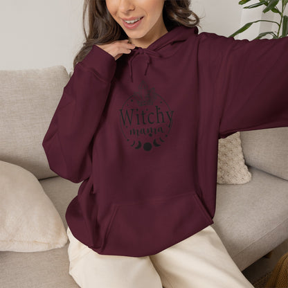 Crescent Moon & Crystals Witchcraft Sweatshirt