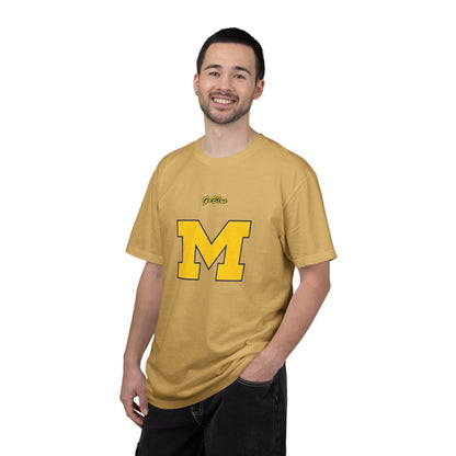 Go Blue M Block Letter T-Shirt | Collegiate Logo Tee