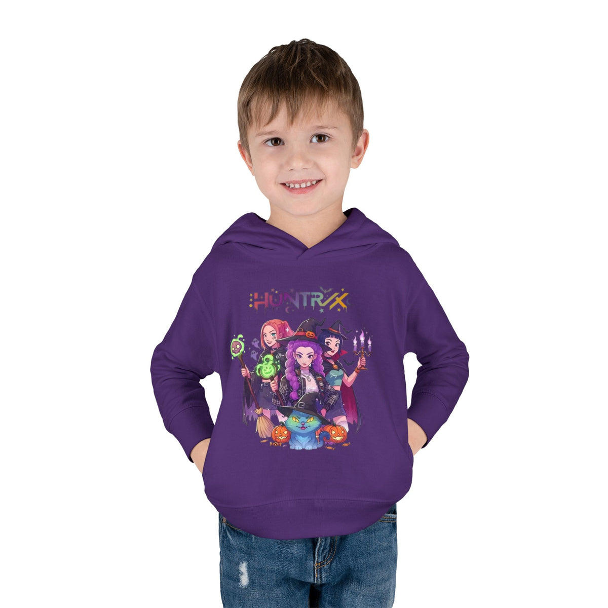 Kids Halloween Witch Trio Hoodie