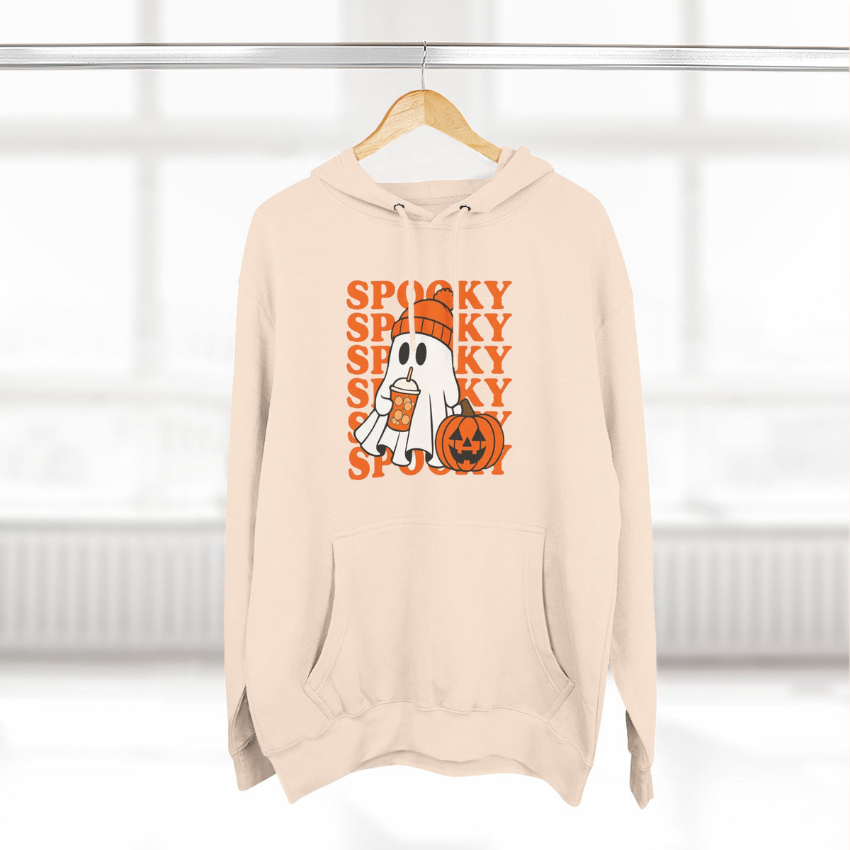 Spooky Ghost Pumpkin Hoodie