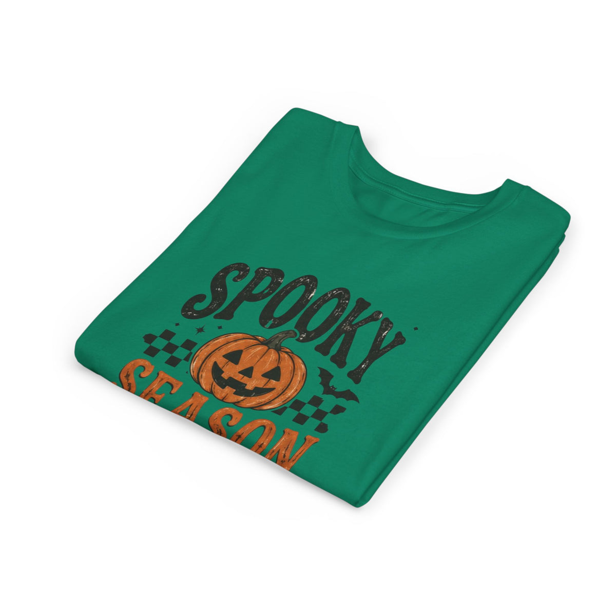 Youth ‘Spooky Season’ Halloween T-Shirt — Pumpkin Graphic Tee
