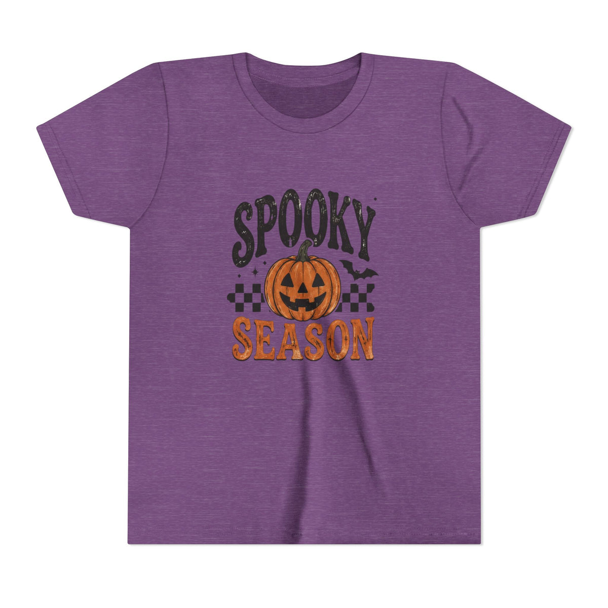Youth ‘Spooky Season’ Halloween T-Shirt — Pumpkin Graphic Tee