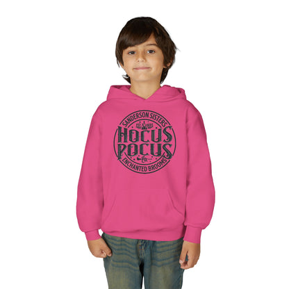 Hocus Pocus Sanderson Sisters Magical Spell Design Youth Hoodie