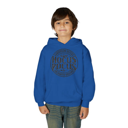 Hocus Pocus Sanderson Sisters Magical Spell Design Youth Hoodie