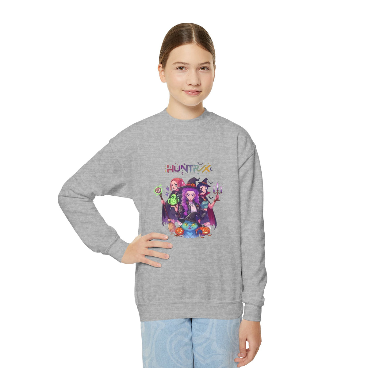 Witchy Kids Crewneck Sweatshirt